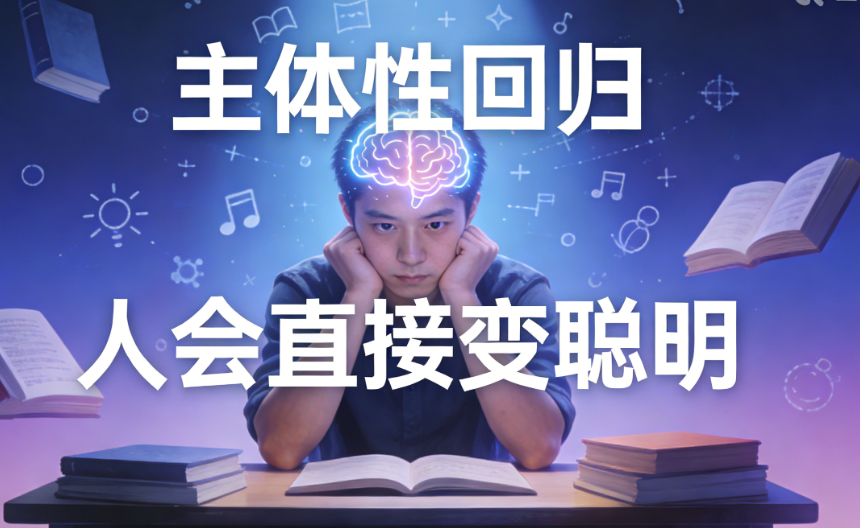 图片[1]-主体性回归后-人会直接变聪明-爱分享导航