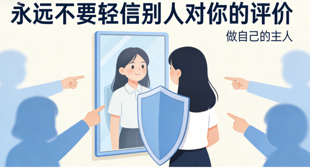 图片[1]-永远不要轻信别人对你的评价-爱分享导航