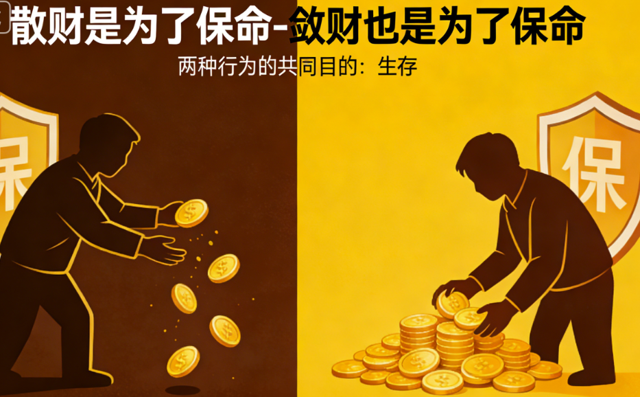 图片[1]-散财是为了保命-敛财也是为了保命-爱分享导航