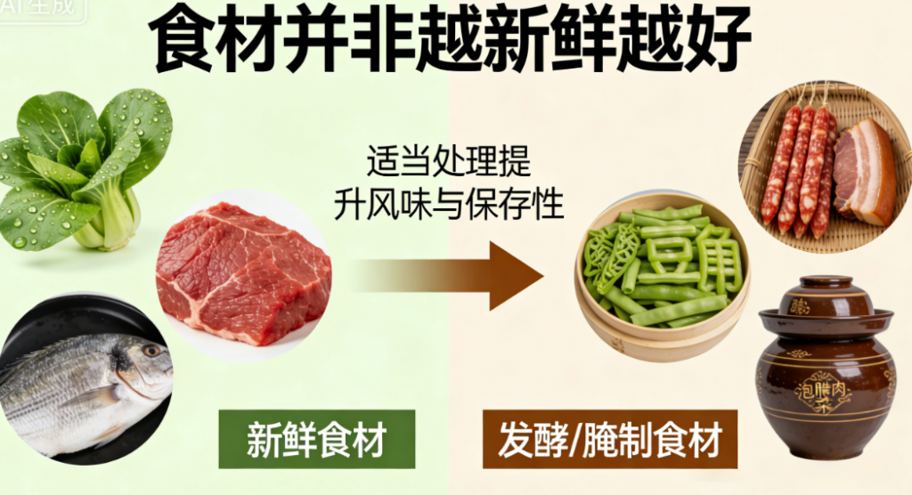 图片[1]-抱歉-食材并不是越新鲜越好-爱分享导航