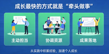 成长最快的方式就是“牵头做事”-爱分享导航
