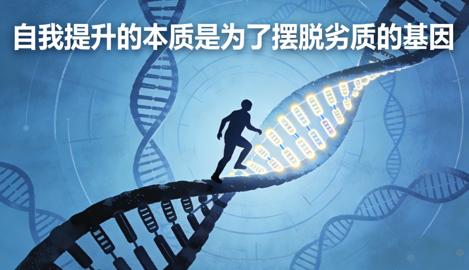 图片[1]-自我提升的本质是为了摆脱劣质的基因-爱分享导航