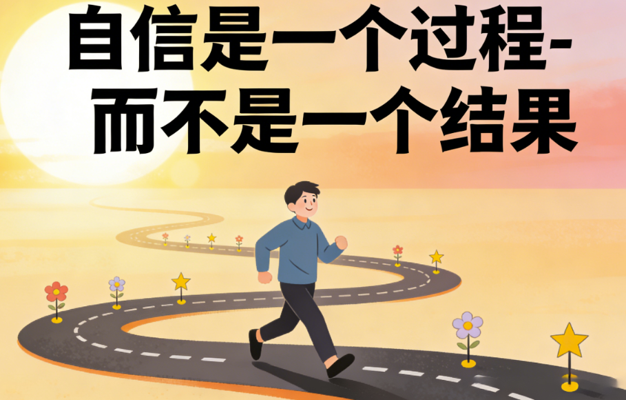 图片[1]-自信是一个过程-而不是一个结果-爱分享导航