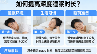 怎样提高“深度睡眠”的时长？-爱分享导航