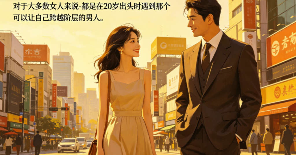 图片[1]-对于大多数女人来说-都是在20岁出头时遇到那个可以让自己跨越阶层的男人-爱分享导航