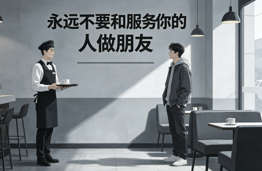 图片[1]-永远不要和服务你的人做朋友-爱分享导航