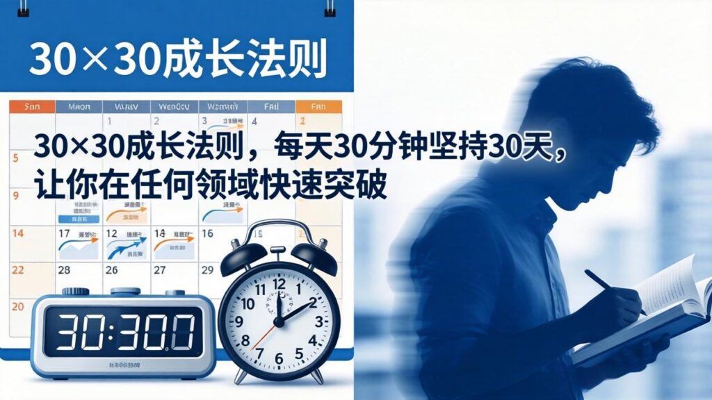 图片[1]-30天足以让你在任何一个领域实现突破-爱分享导航