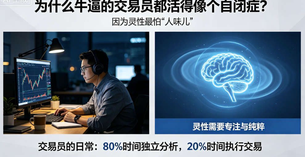 图片[1]-为什么牛逼的交易员都活得像个自闭症？因为灵性最怕“人味儿”-爱分享导航