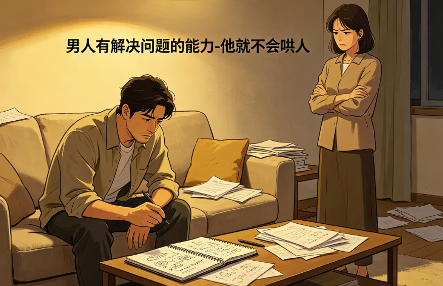 图片[1]-男人有解决问题的能力-他就不会哄人-爱分享导航
