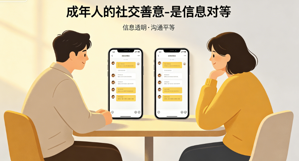 图片[1]-成年人的社交善意-是信息对等-爱分享导航