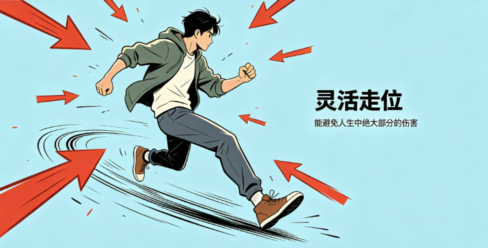 图片[1]-“灵活走位”能避免人生中绝大部分的伤害-爱分享导航