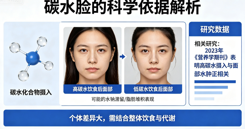 图片[1]-“碳水脸”有科学依据吗？-爱分享导航