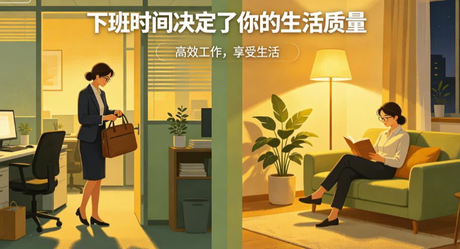 图片[1]-下班时间决定了你的生活质量-爱分享导航