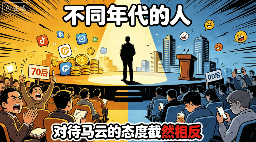 图片[1]-不同年代的人-对待马云的态度截然相反-爱分享导航