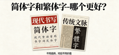 简体字和繁体字-哪个更好？-爱分享导航